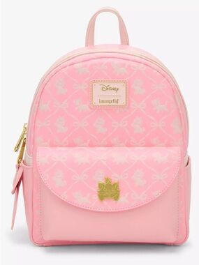 Disney LoungeFly Aristocats pink backpack
